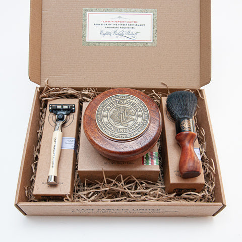 Captain Fawcett & Scapicchio's Shaving Gift Set