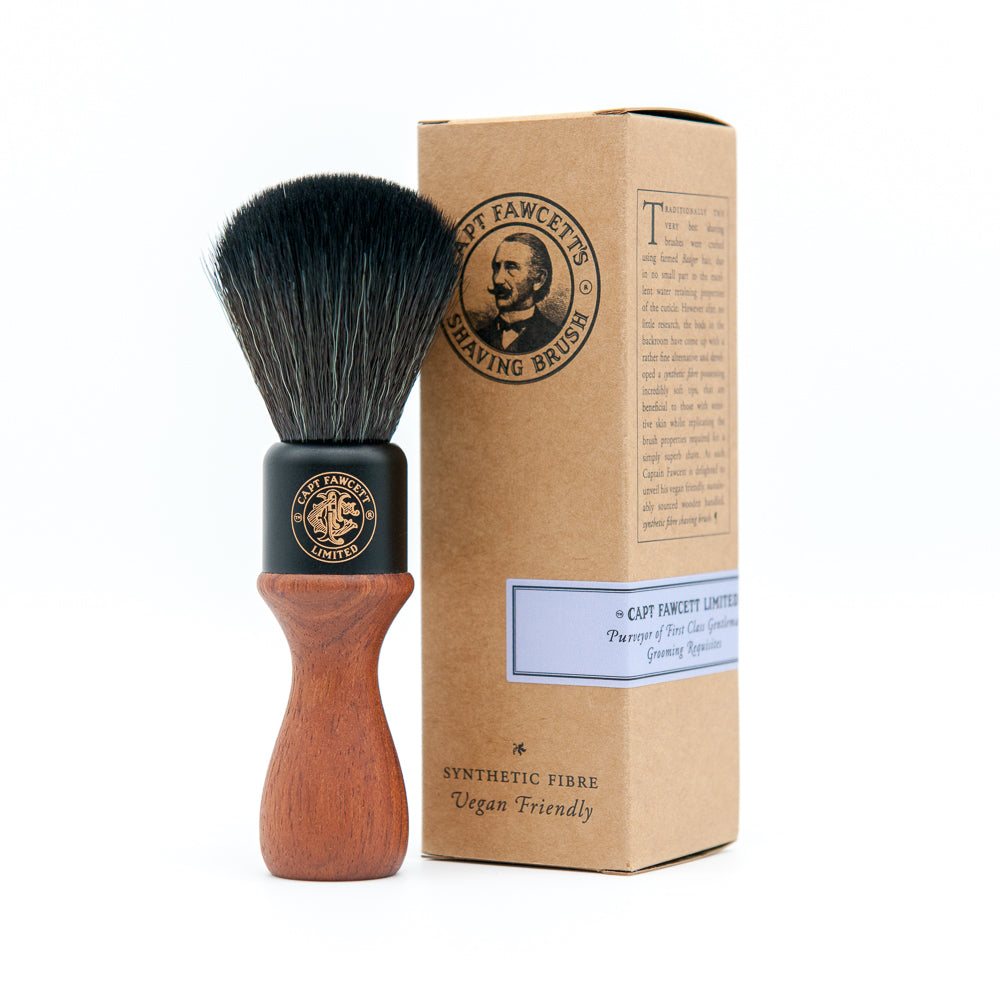 Synthetic Vegan Shaving Brush | Captain Fawcett