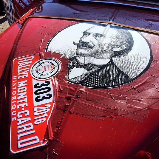 Captain Fawcett at the Monte Carlo Rally