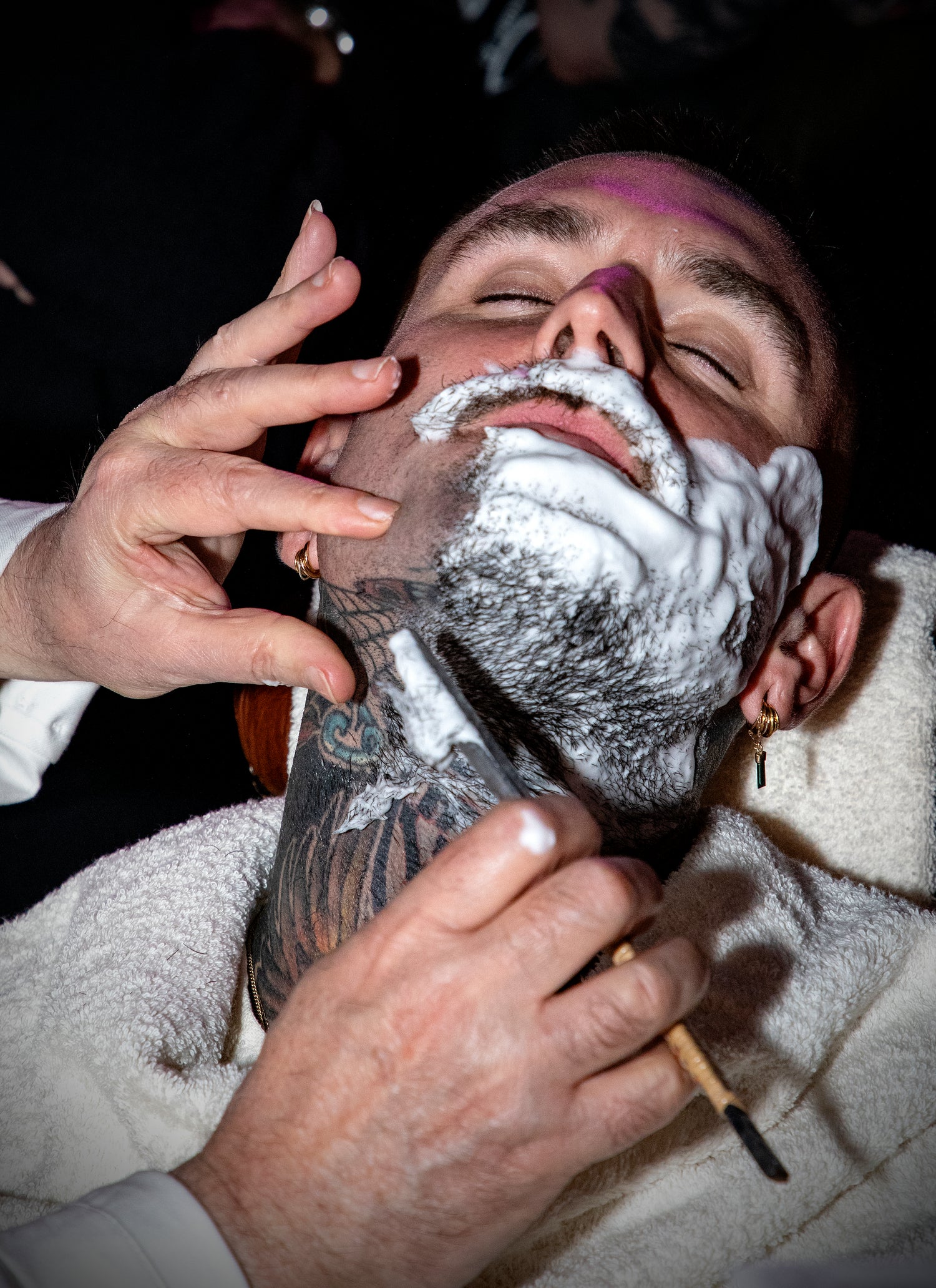 Ricki Hall big shave