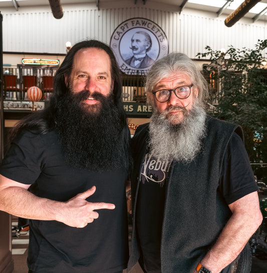 John Petrucci at Fawcett HQ