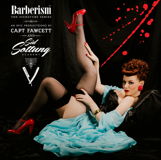 Emmerald Barwise Barberism Pin Up Girl