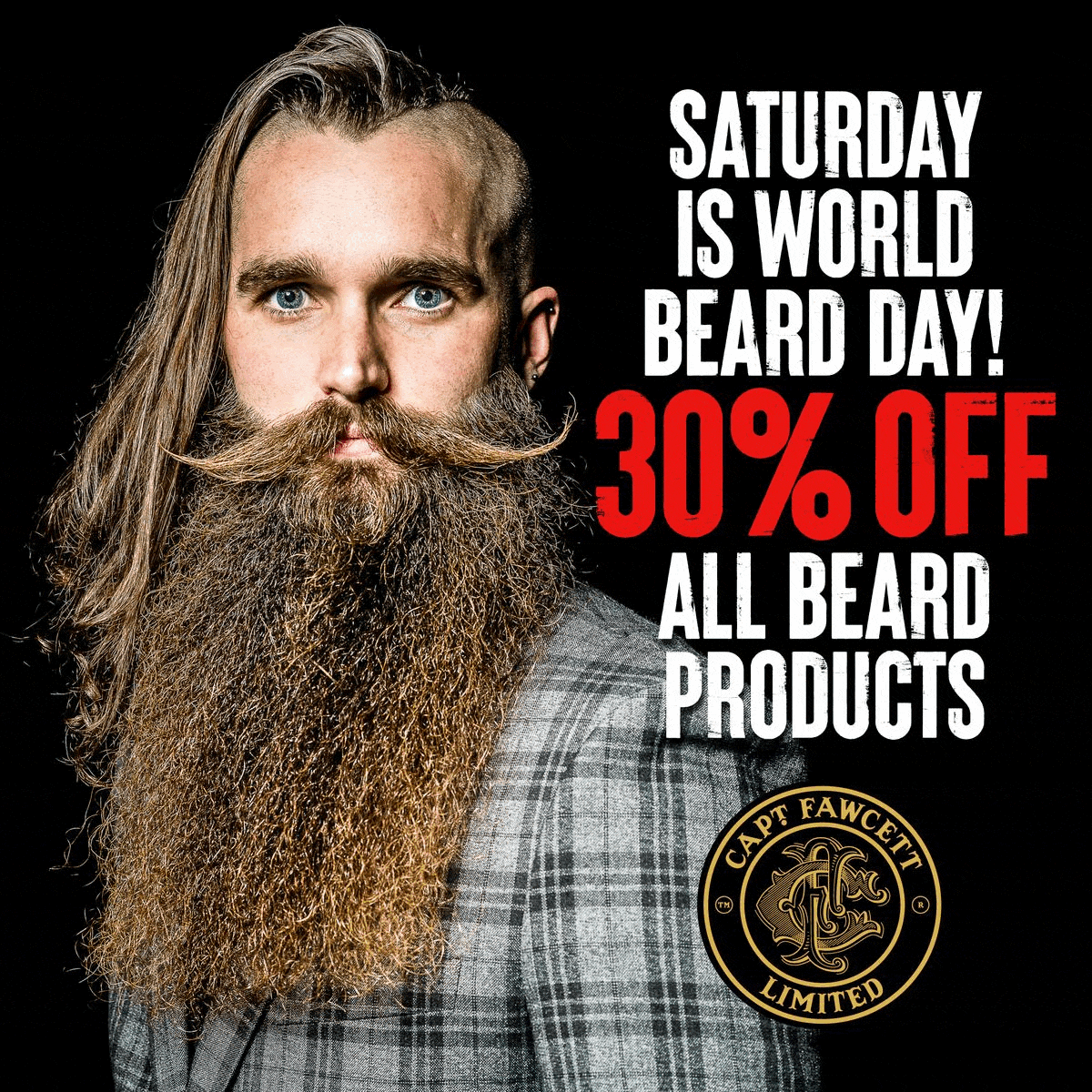 2nd September is World Beard Day!