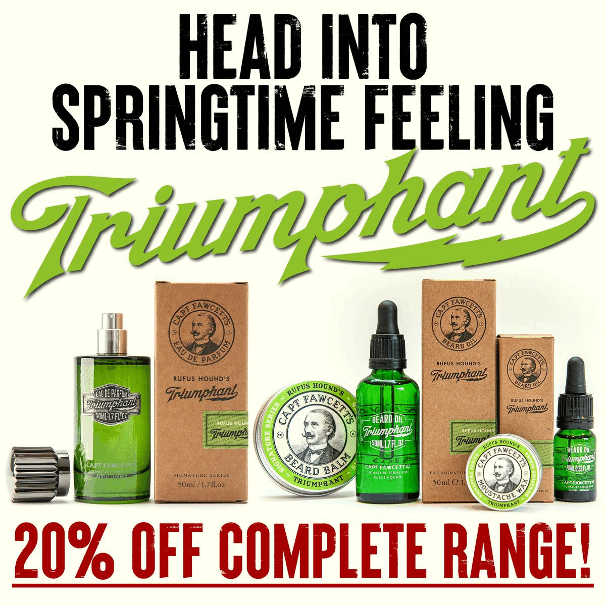 Triumphant 20% off 