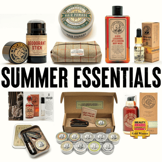 Captain Fawcett summer Essentials