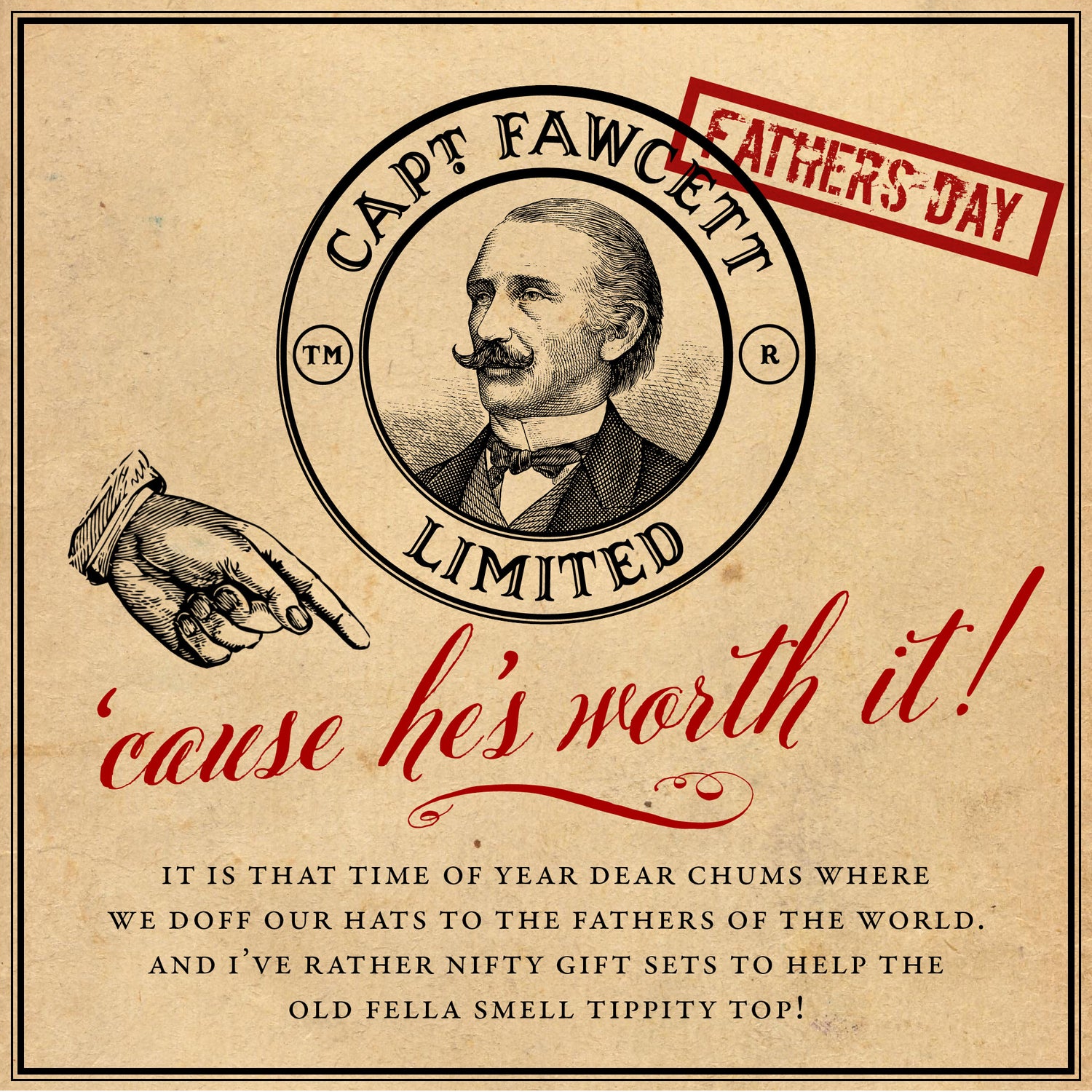 Captain Fawcett Gift Ideas
