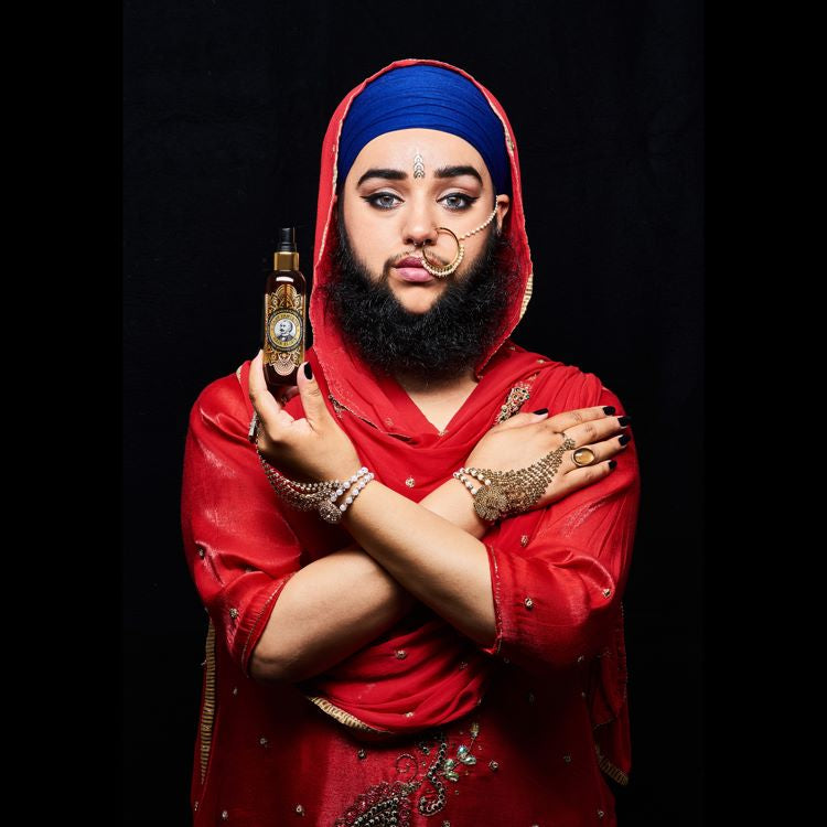 Harnaam Kaur 'The Bearded Dame' hair elixir