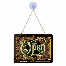 Captain Fawcett's Open & Closed Hanging Sign
