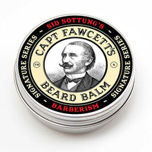 Barberism beard balm with Captain Fawcett and Sid Sottung