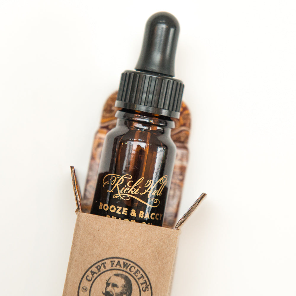Booze & Baccy Beard Oil [10ml Travel Size]