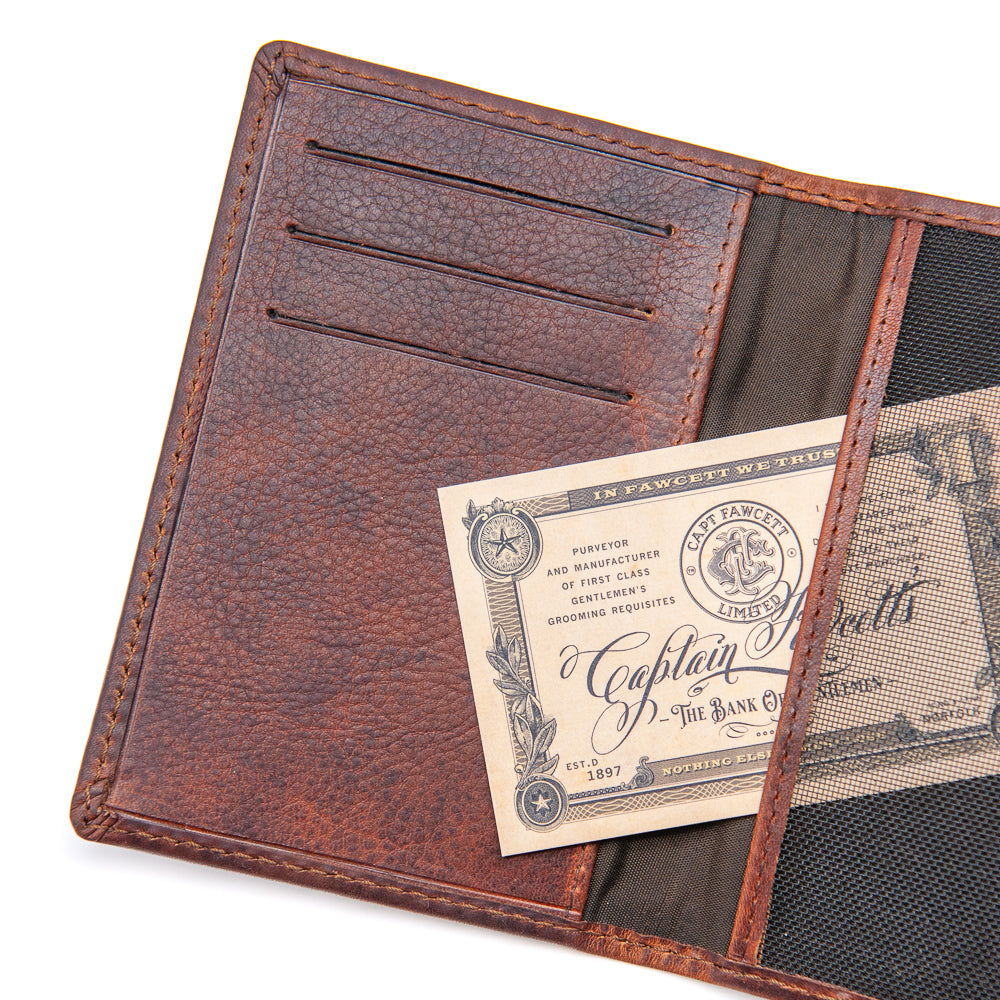 Captain Fawcett’s Slim Leather Wallet