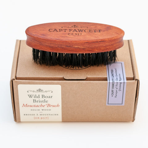 Captain Fawcett's Wild Boar Bristle Moustache Brush