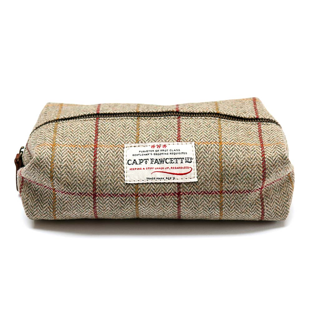 Tweed Wash Bag