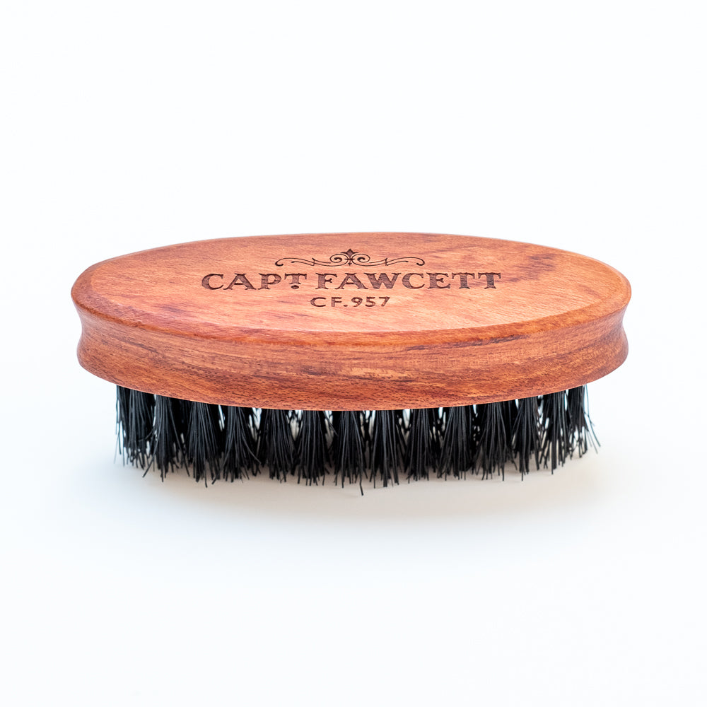 Captain Fawcett moustache brush