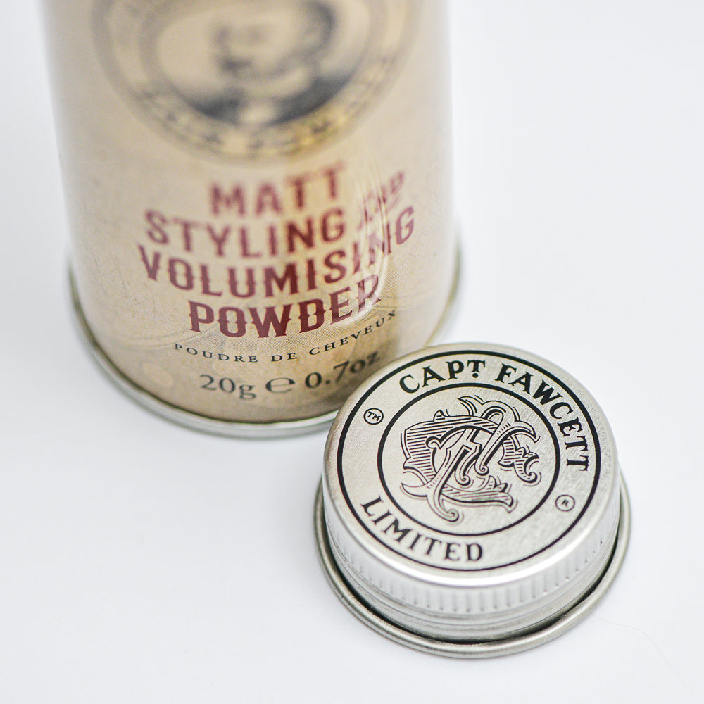 Captain Fawcett's 'Expedition Reserve' Matt Styling and Volumising Hair Powder