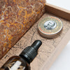 Ricki Hall Booze & Baccy Beard Oil & Moustache Wax Gift Set