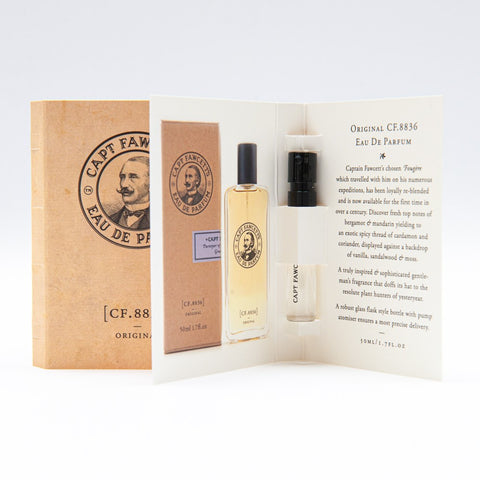 Captain Fawcett's Eau De Parfum Original 2ml Sample