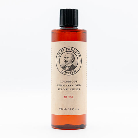 Captain Fawcett's Refill for Luxurious Himalayan Temple Oud Reed Diffuser