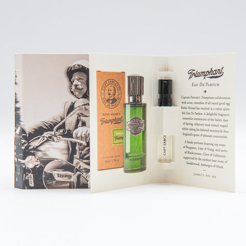 Captain Fawcett's Rufus Hound's Triumphant Eau De Parfum 2ml Sample