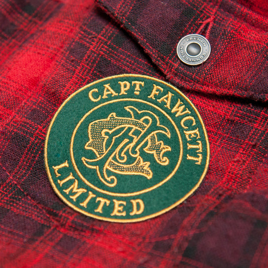Captain Fawcett Felt Patch