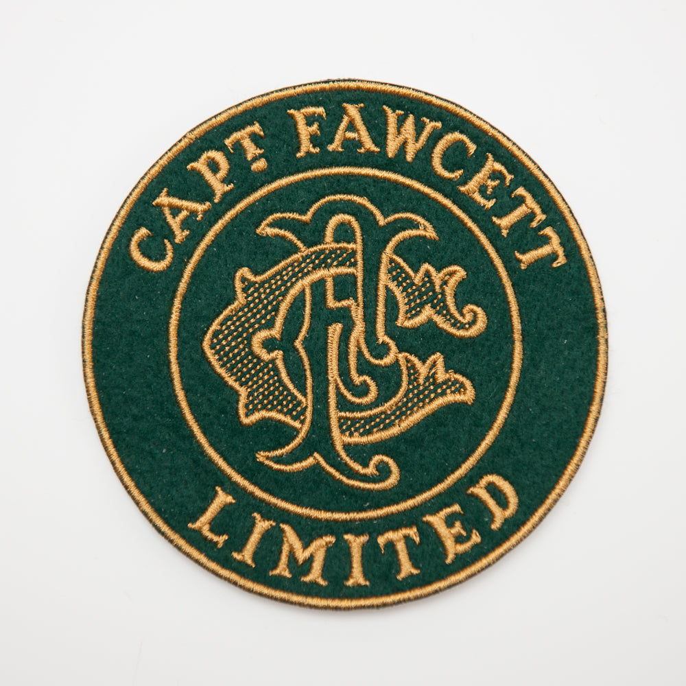 Captain Fawcett Felt Patch