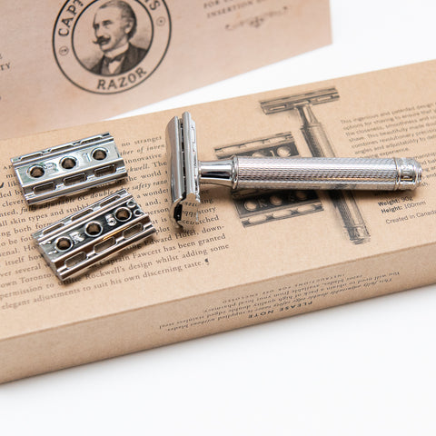 Captain Fawcett's Fully Adjustable Double Edged Rockwell Razor