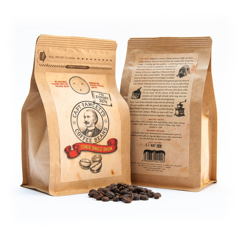 Captain Fawcett's Coffee (Congo Single Origin) Freshly Roasted